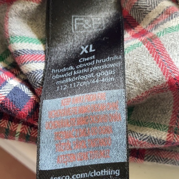 F & F Striped Button Down Sz XL - Picture 9 of 9